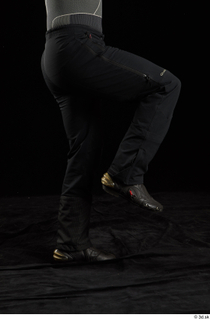 George  1 black thermal underwear flexing leg sideview 0003.jpg